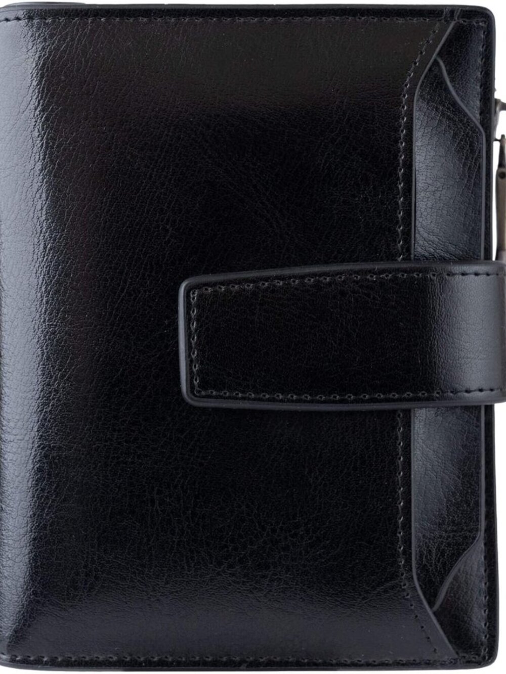Stylish Small Leather Wallet for Women, RFID Bifold with ID Window & Card Slots